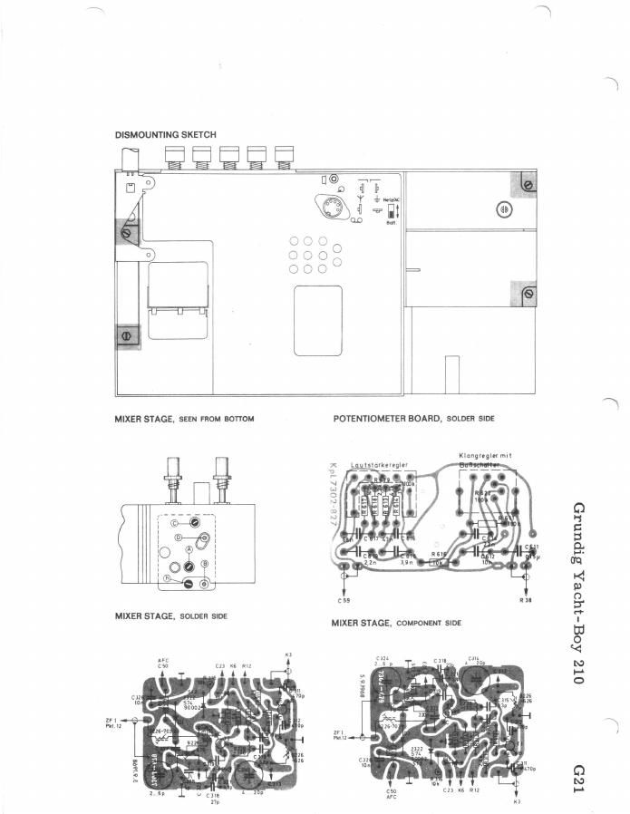 Grundig Yacht Boy 210 Service Manual