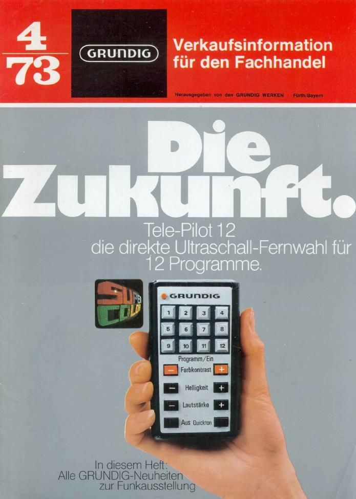 Grundig Zukunft 1973