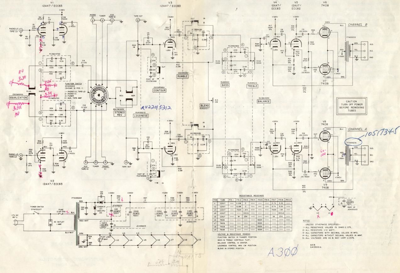 harman kardon 20 schematic