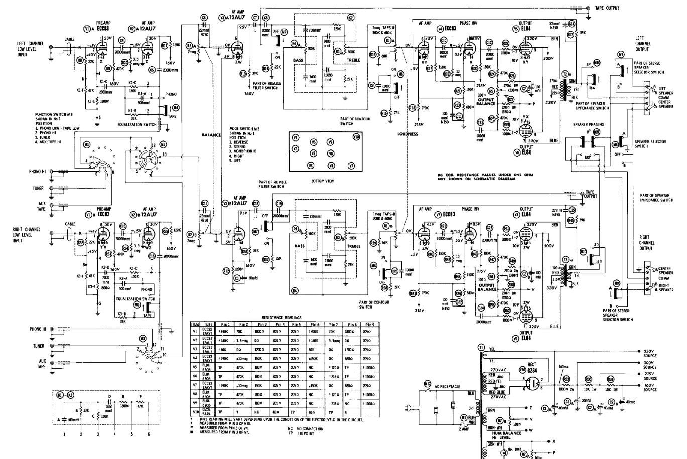 harman kardon 230 ballad schematic