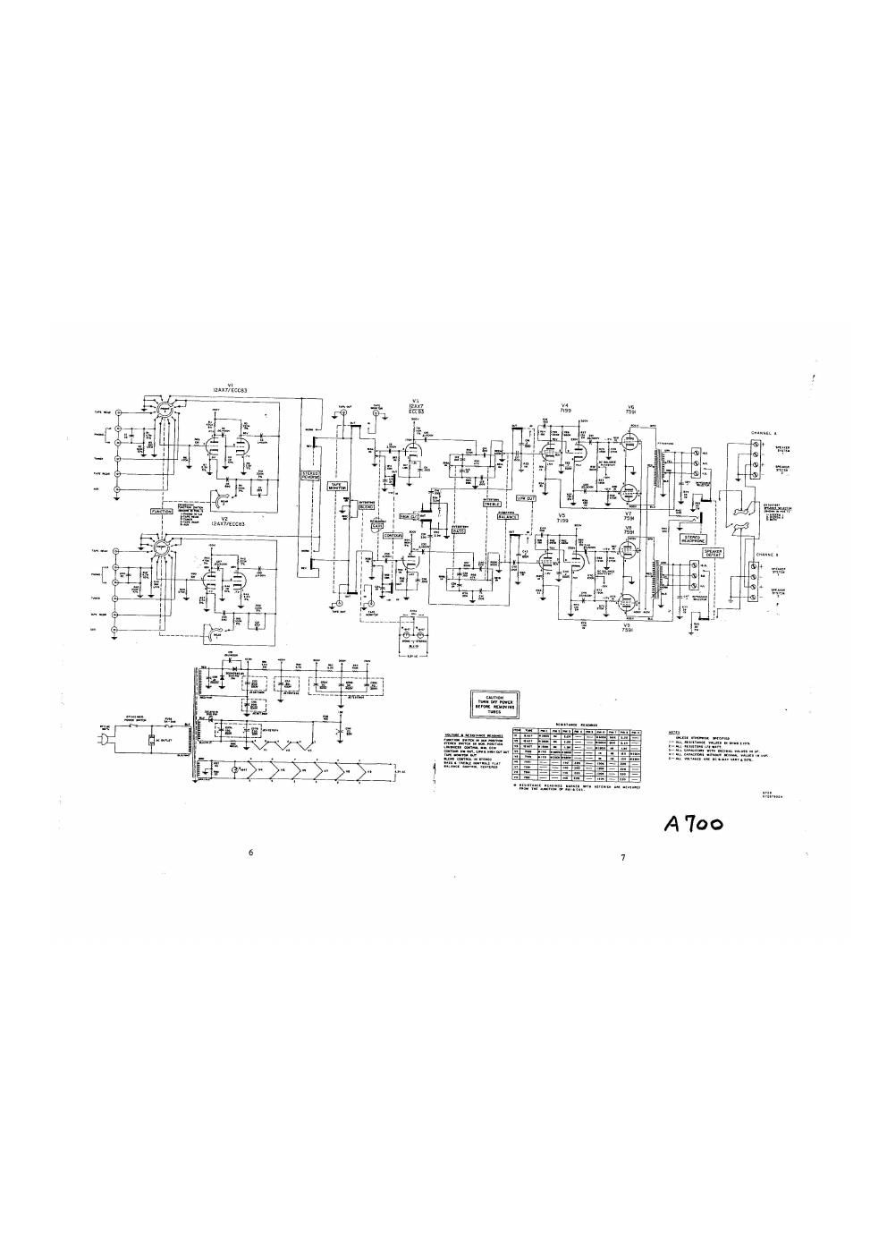 harman kardon a 700 schematic