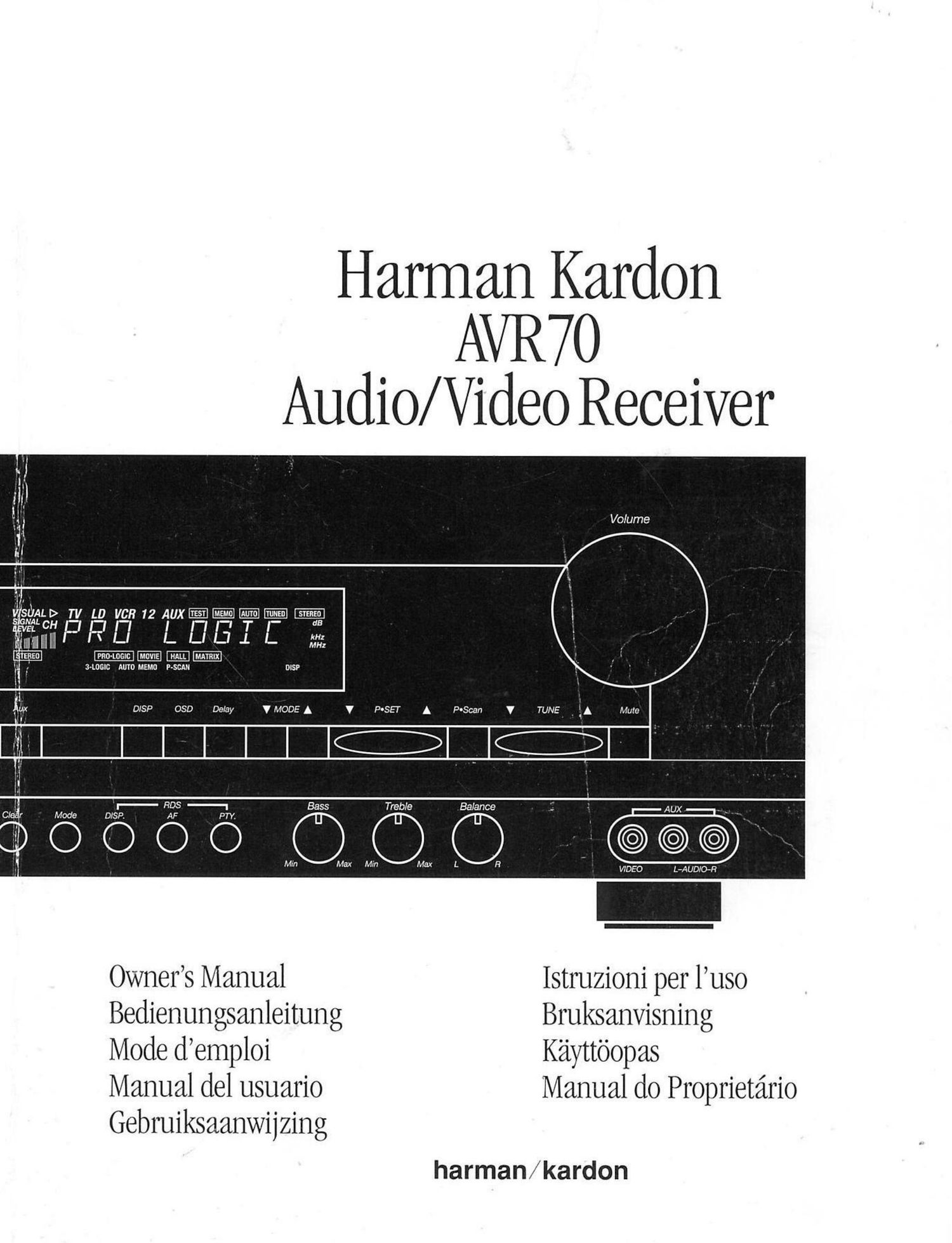 harman kardon avr 70