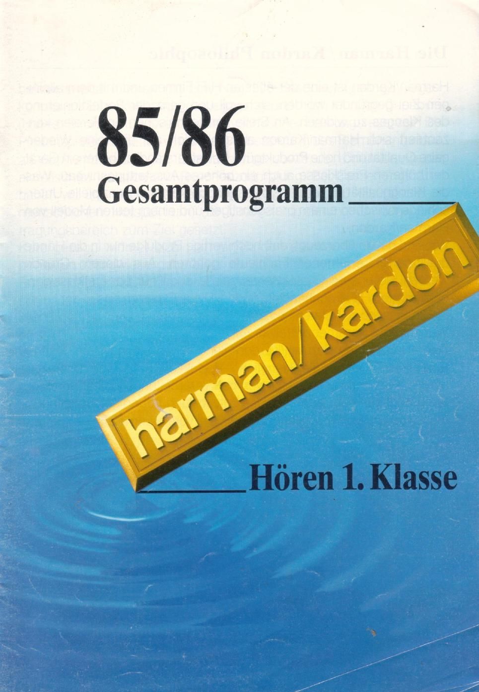 harman kardon 1985