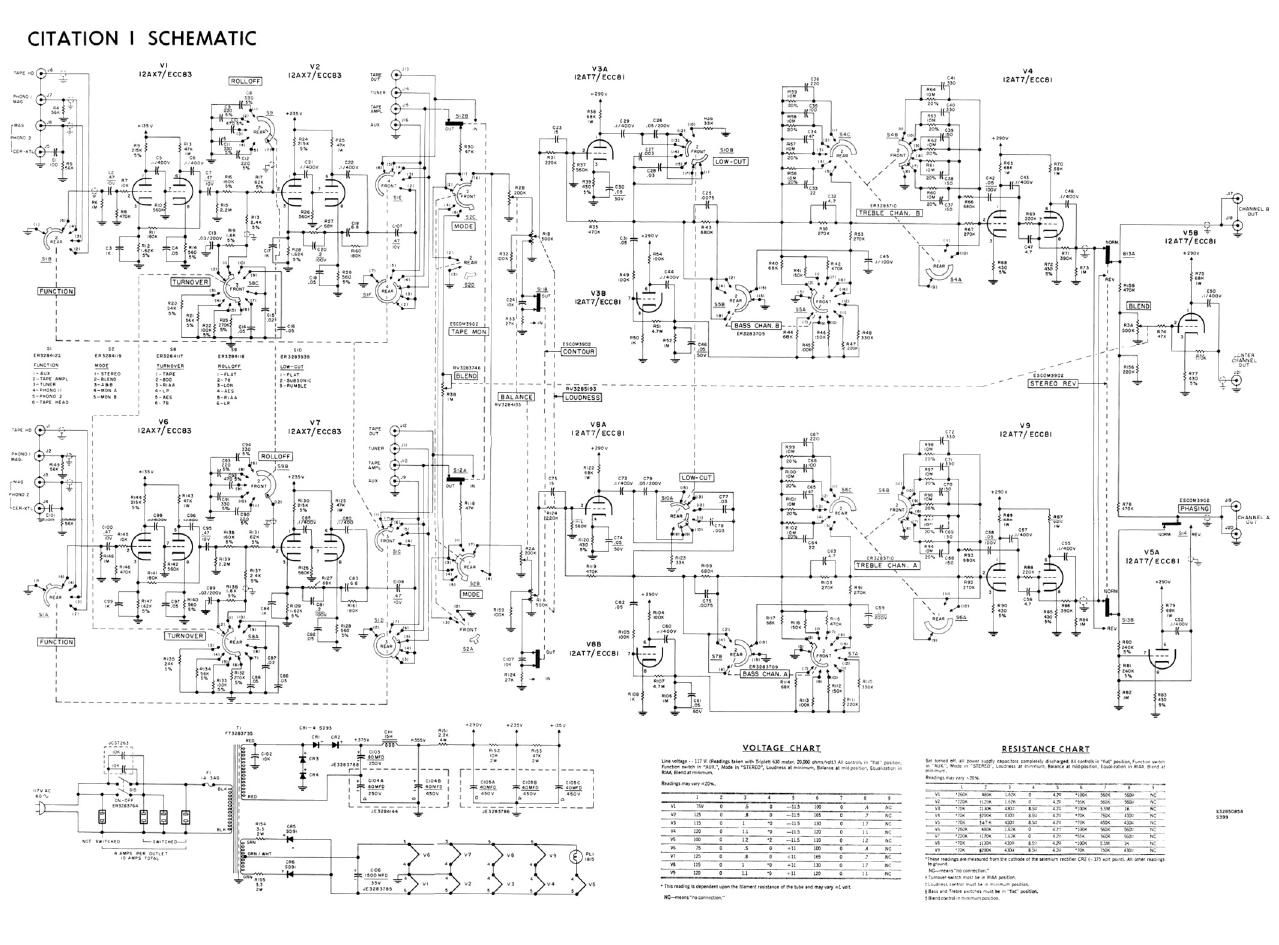 harman kardon citation 1 schematic