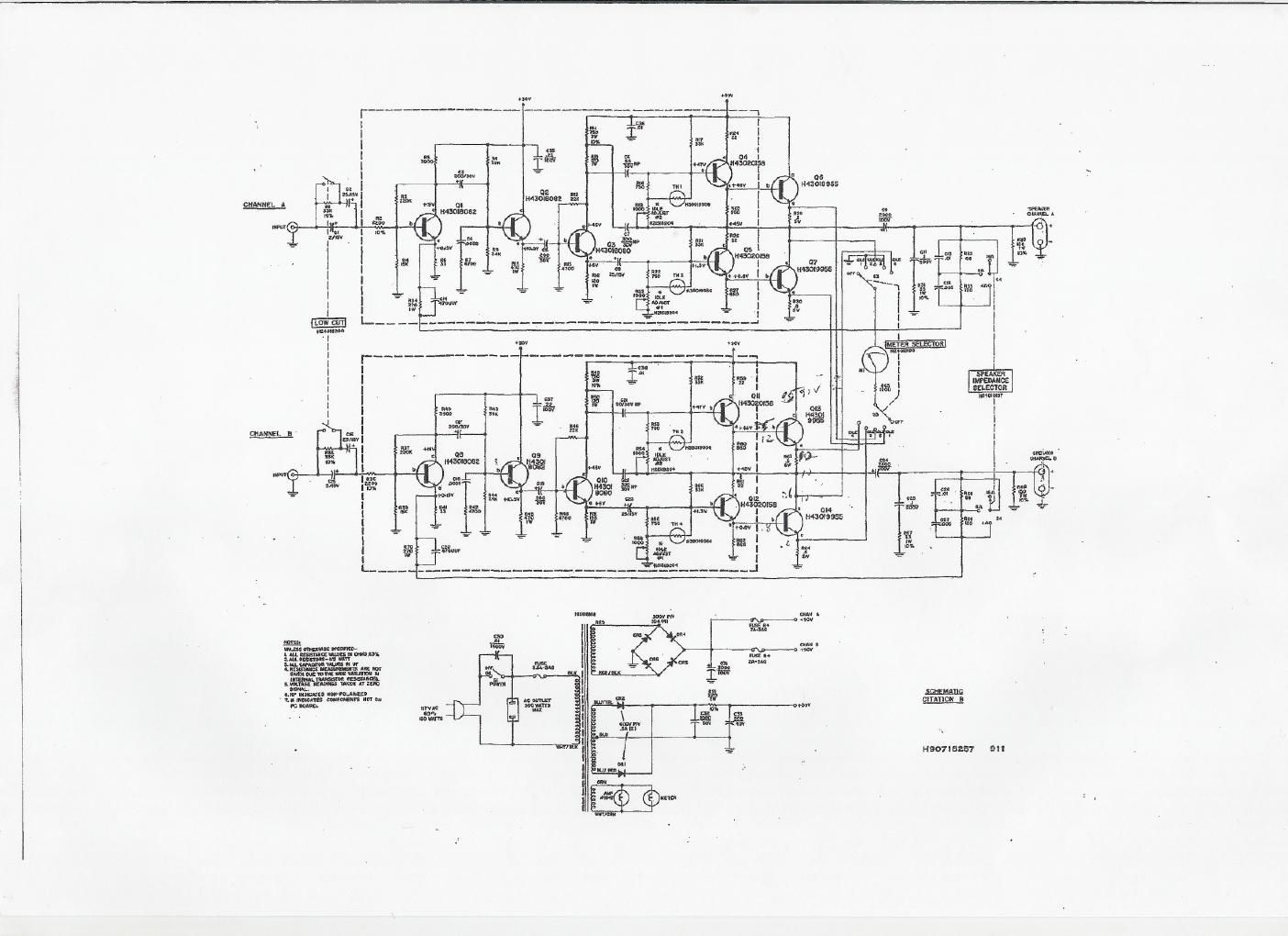 harman kardon citation b schematic