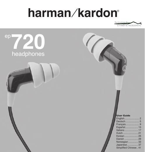 harman kardon ep 720 owners manual