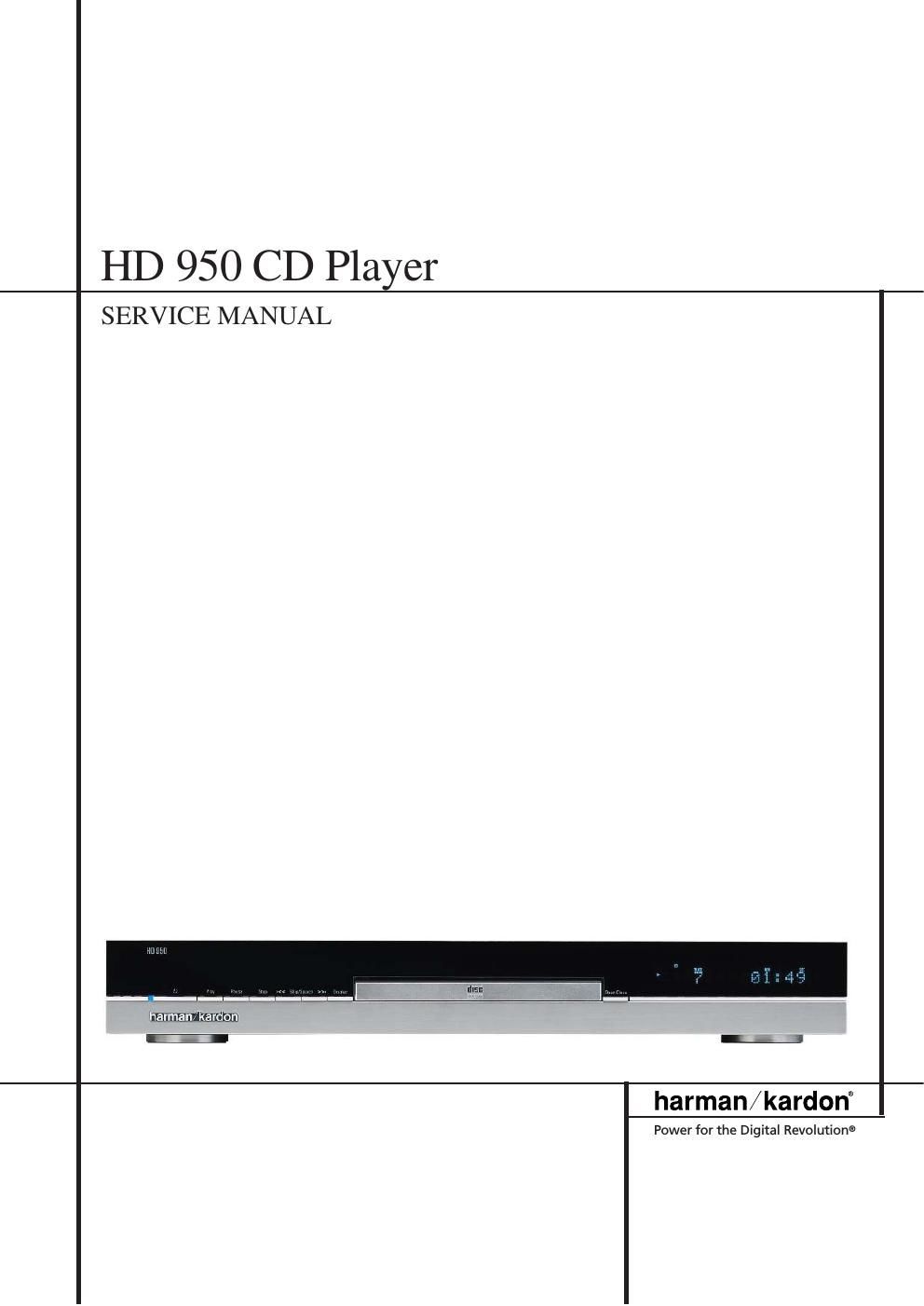 harman kardon hd 950