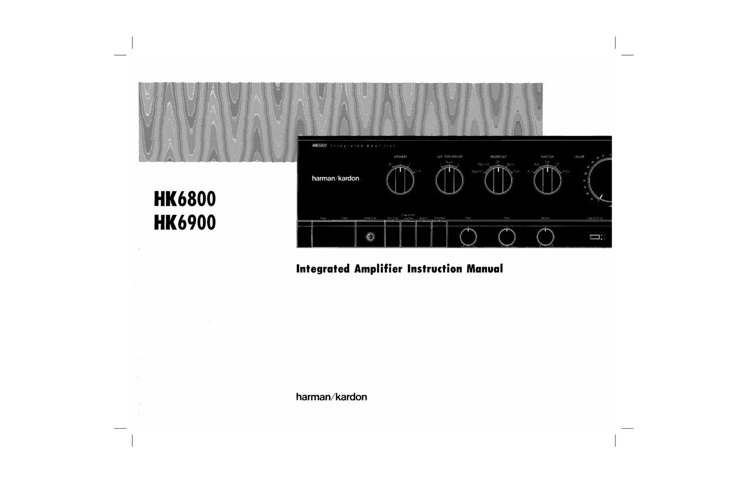 harman kardon hk 6800 6900 owners manual