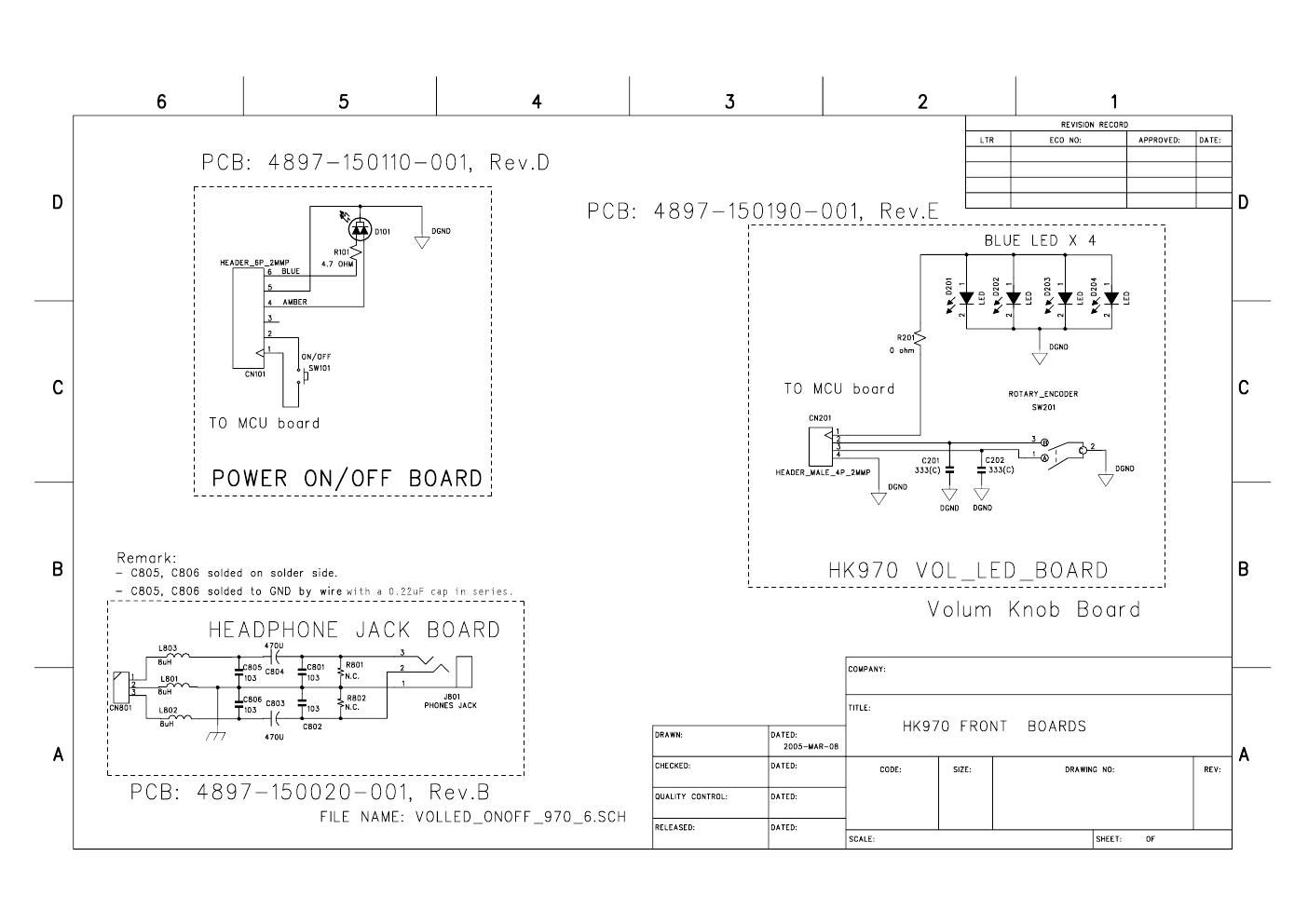 harman kardon hk 970 schematic