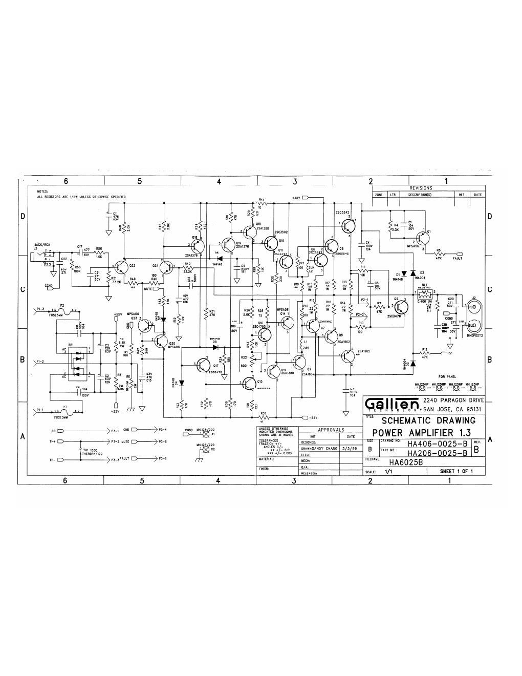 harman kardon signature 1 3 schematic