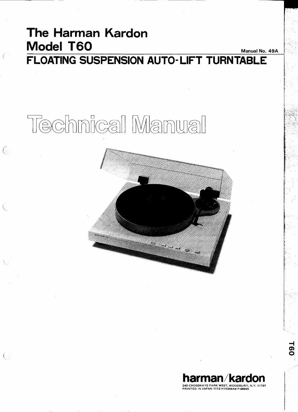 harman kardon t 60