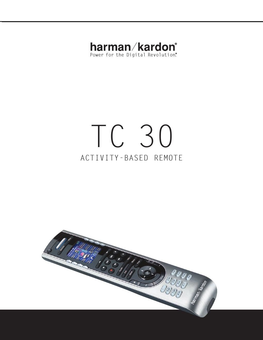 harman kardon tc 30 owners manual