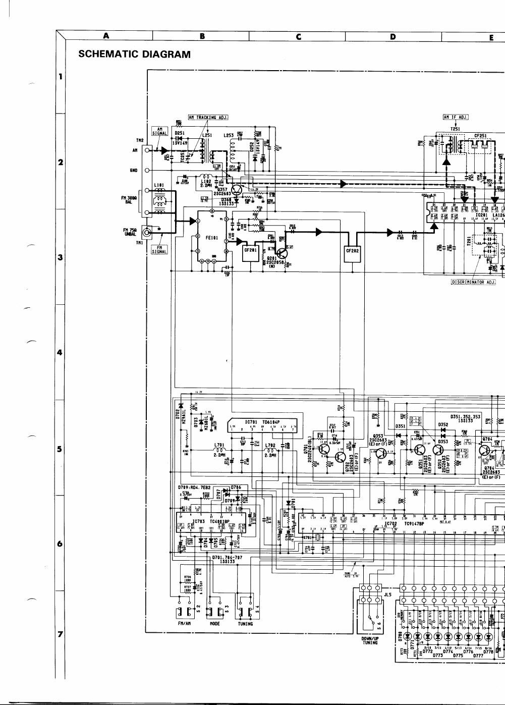 harman kardon tu 911 schematic