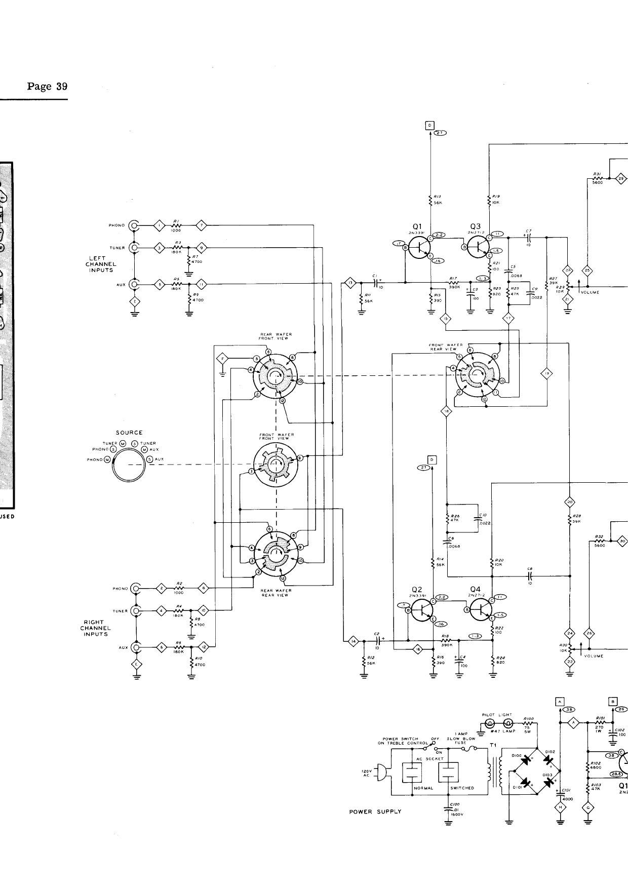 Heathkit AA 14A Schematic