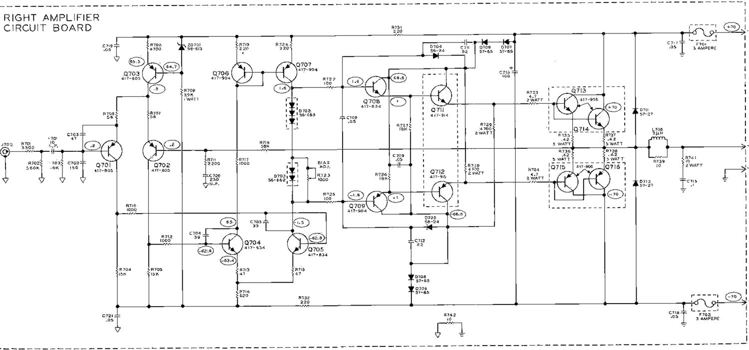 Heathkit AA 1600 R Schematic