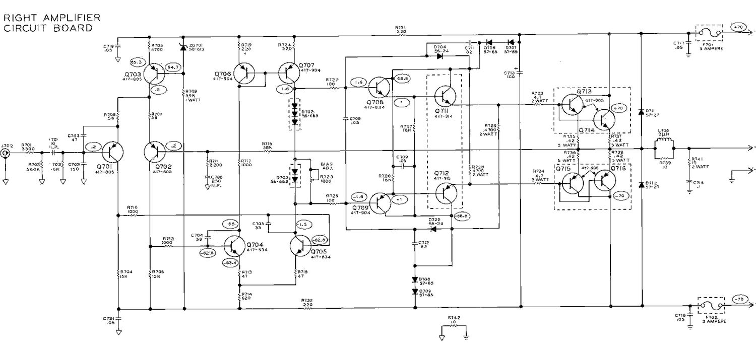 Heathkit AA 1600 Schematic