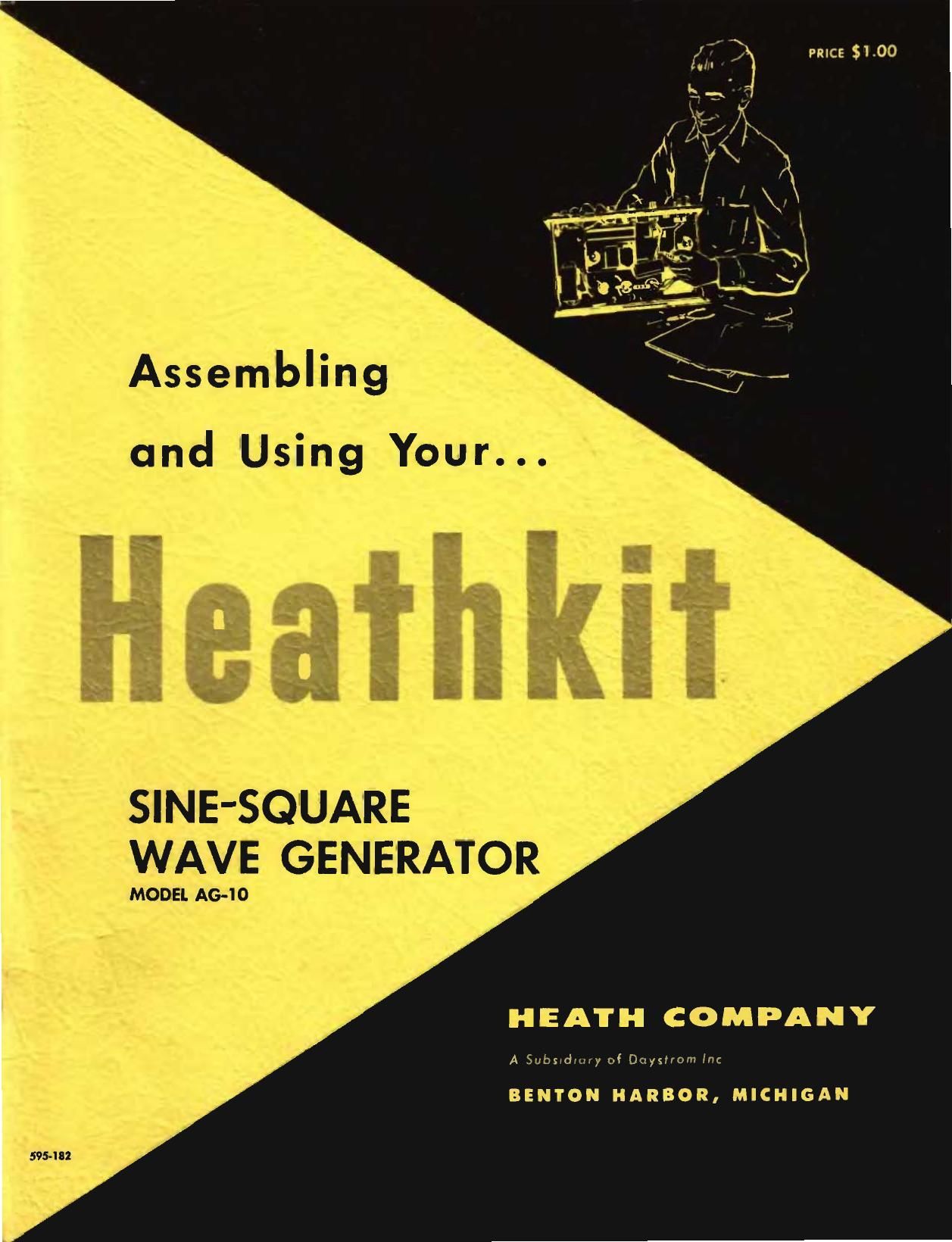 Heathkit AG 10 Schematic