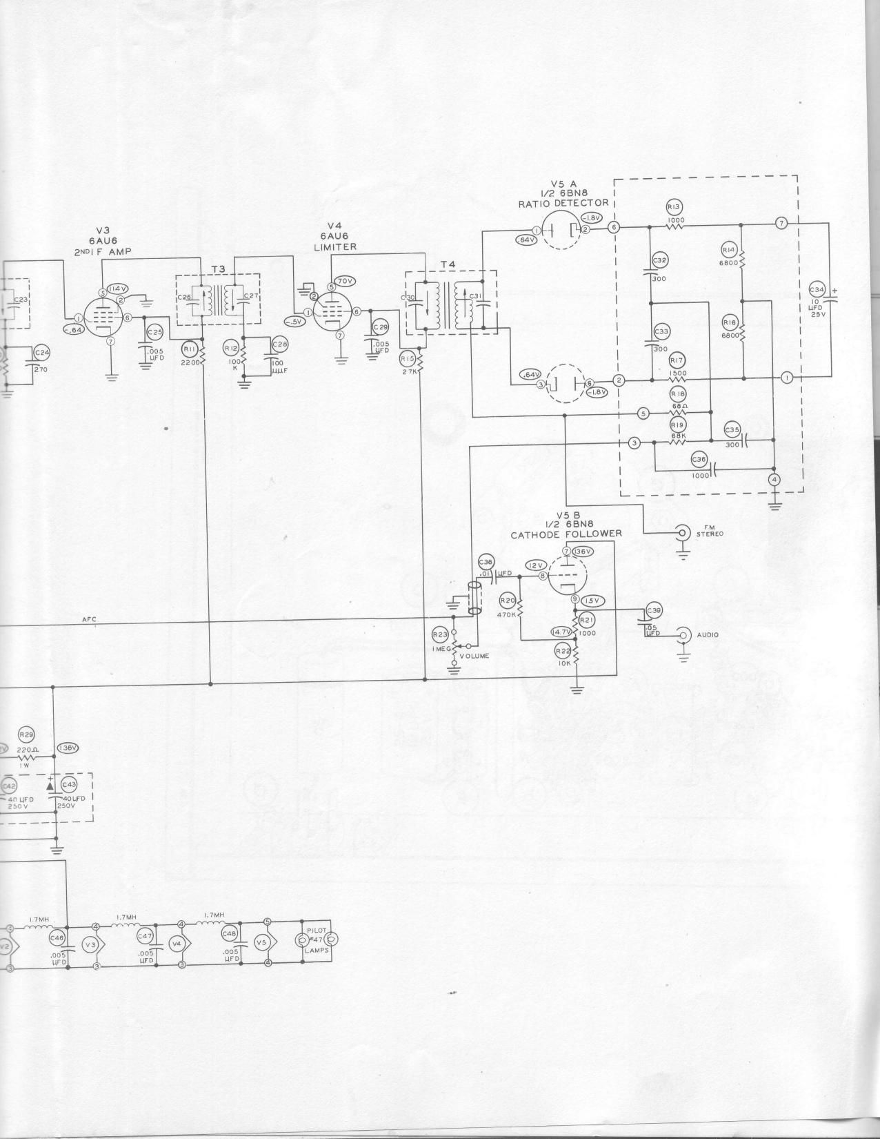 Heathkit AJ 63 Schematic