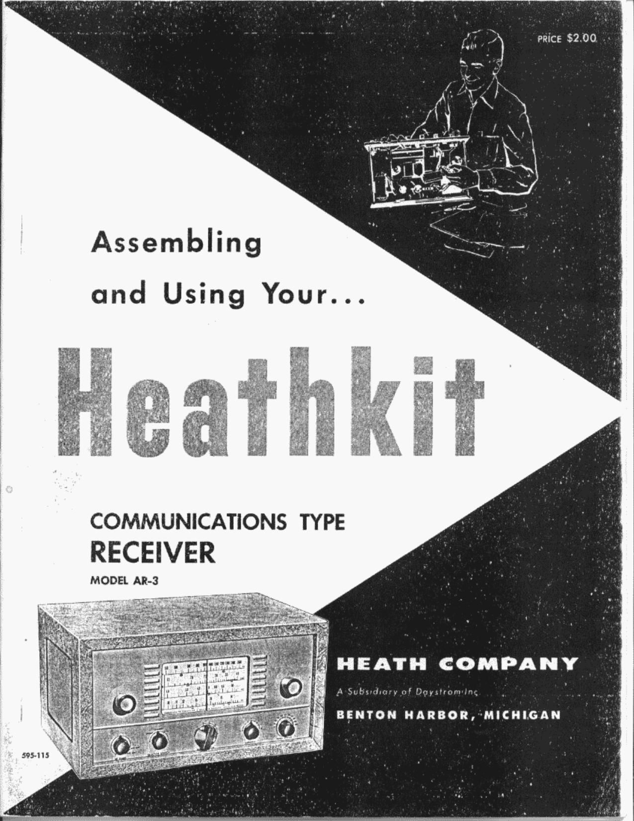 Heathkit AR 3 Schematic