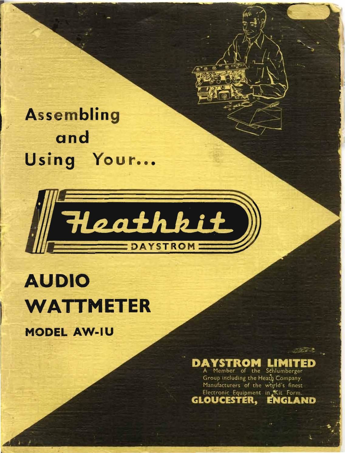 Heathkit AW 1U Assembly Manual