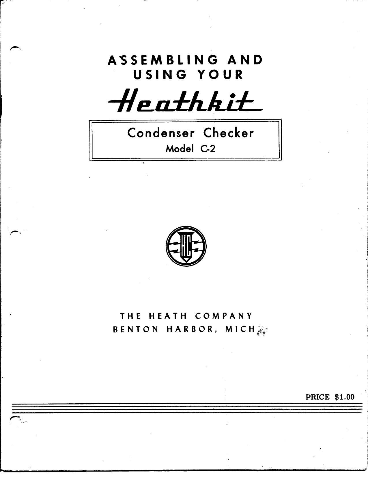 Heathkit C 2 Service Manual