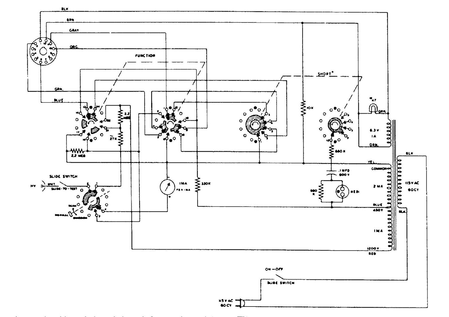 Heathkit CC 1 Schematic 2