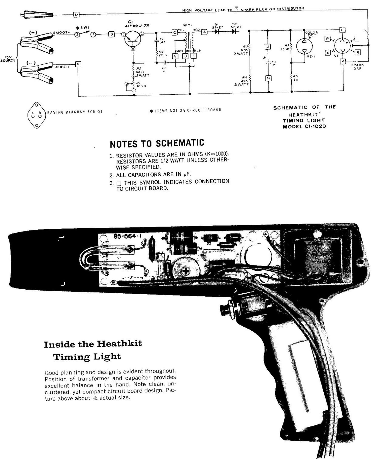 Heathkit CI 1020 Schematic 2