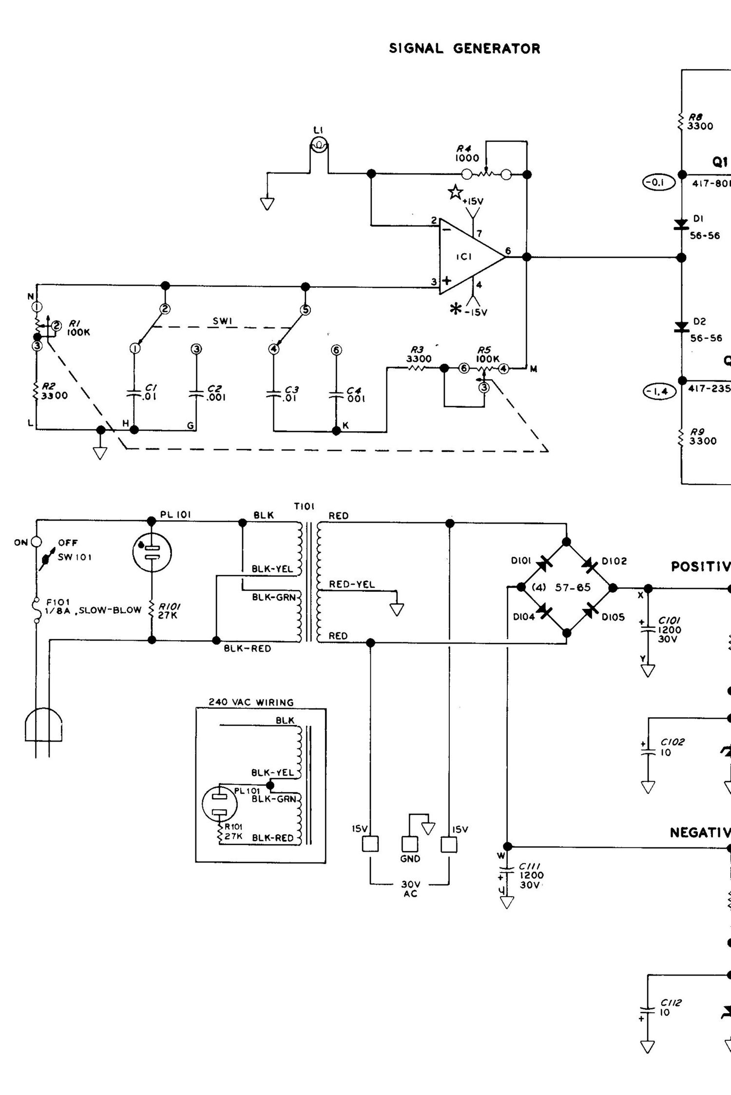 Heathkit ET 3100 Schematic