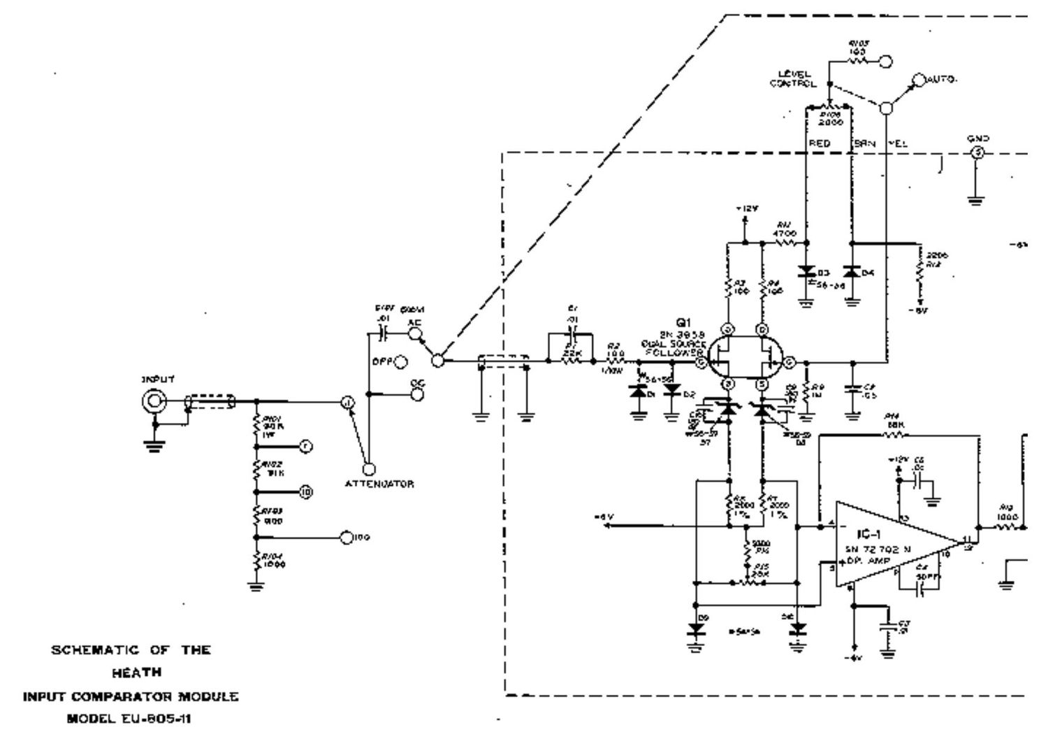 Heathkit EU 805 11 Schematic