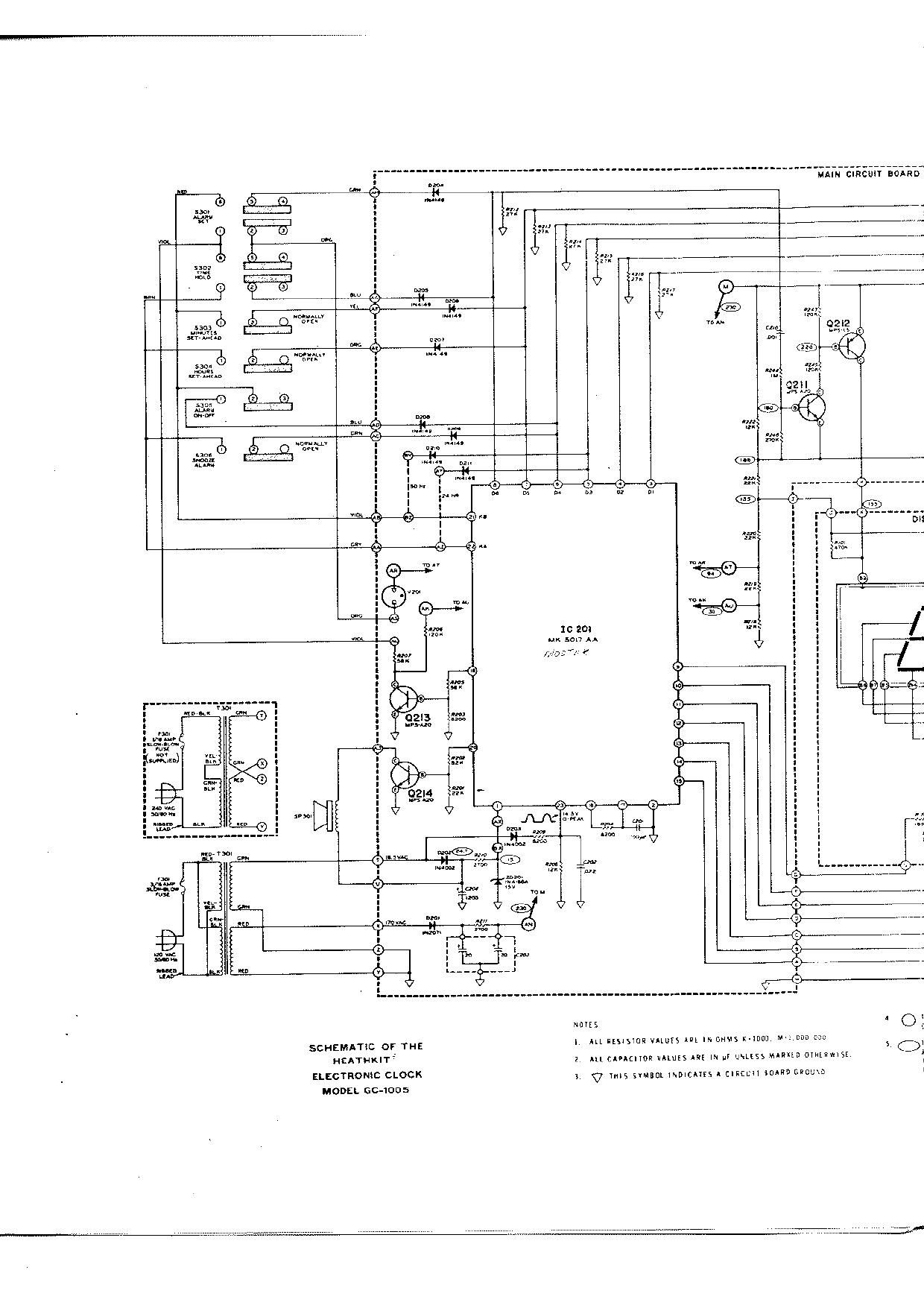 Heathkit GC 1005 Schematic