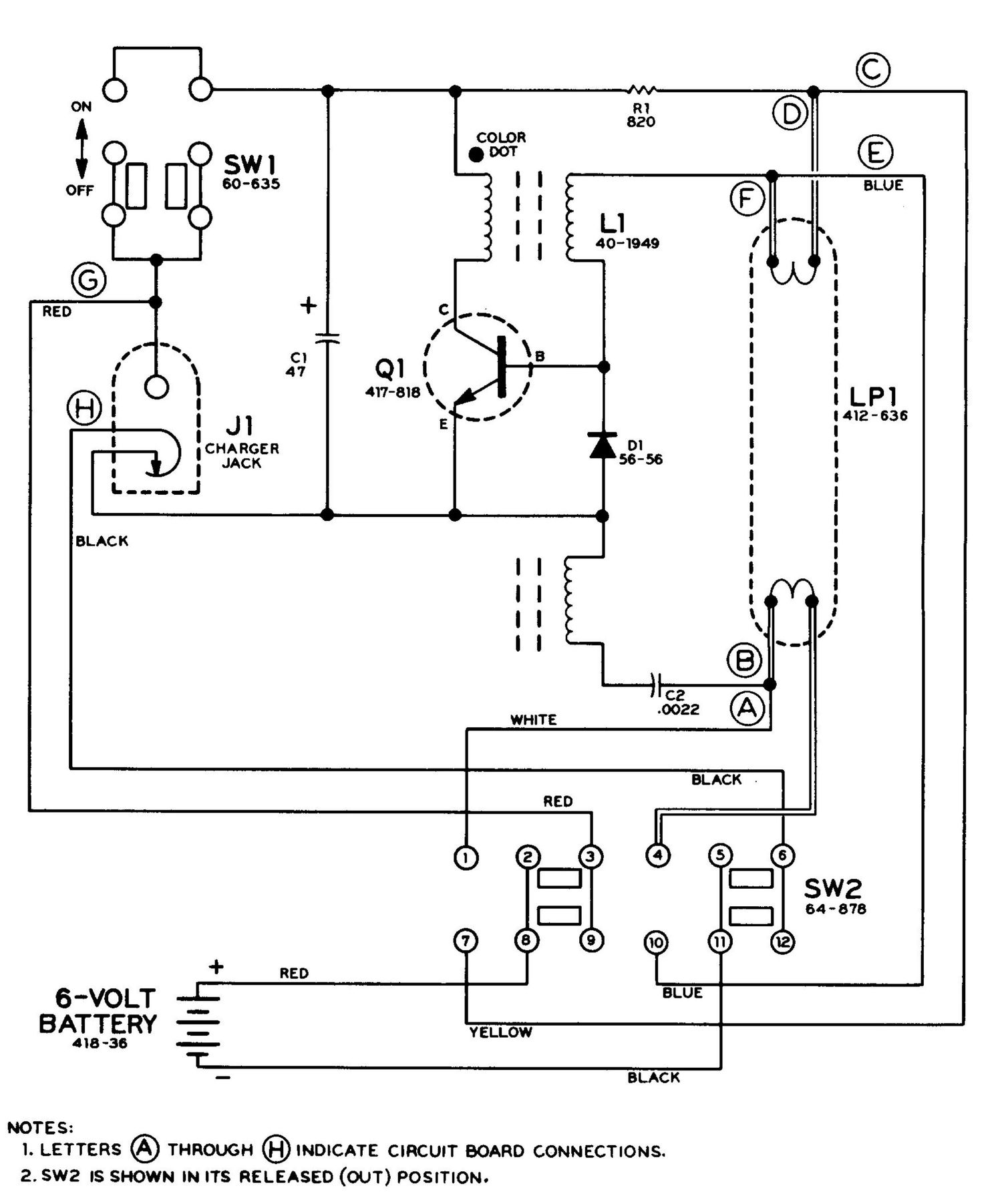 Heathkit GD 1246A Schematic