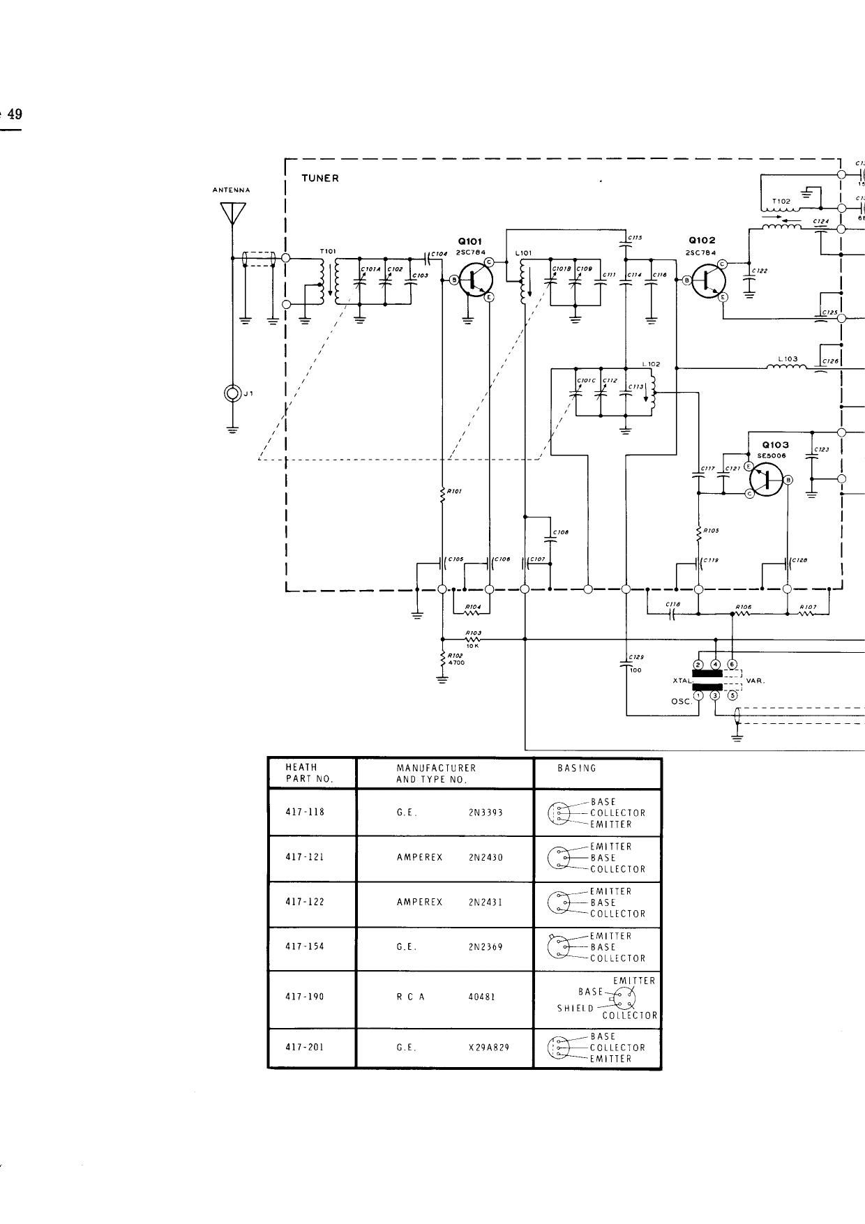 Heathkit GR 88 Schematic