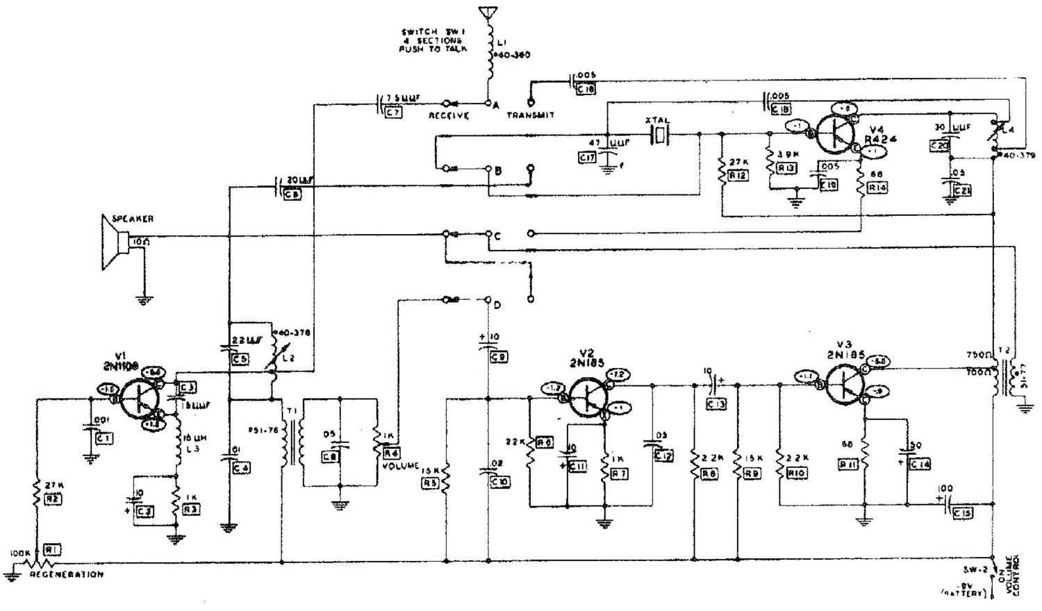 Heathkit GW 31 Schematic