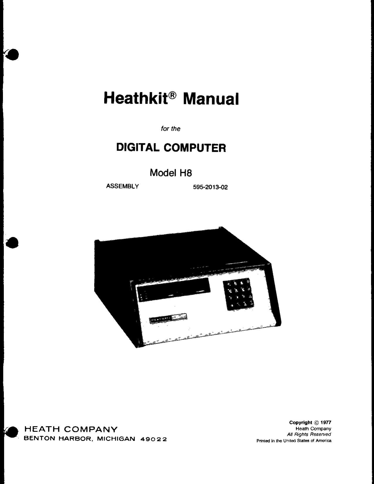 Heathkit H 8 Manual
