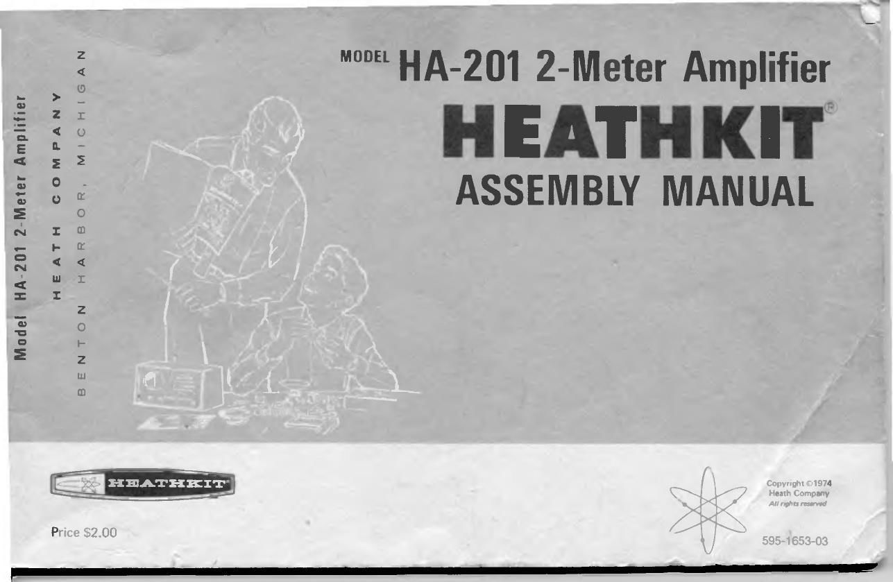 Heathkit HA 201 Schematic Manual