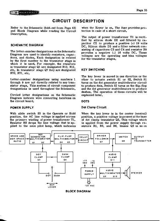 Heathkit HD 10 Schematic