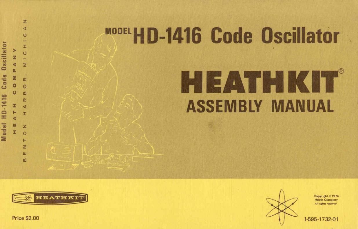 Heathkit HD 1416 Manual