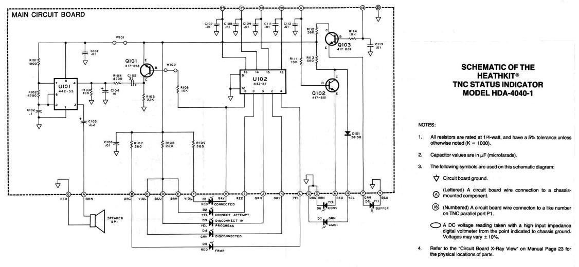 Heathkit HDA 4040 1 Schematic