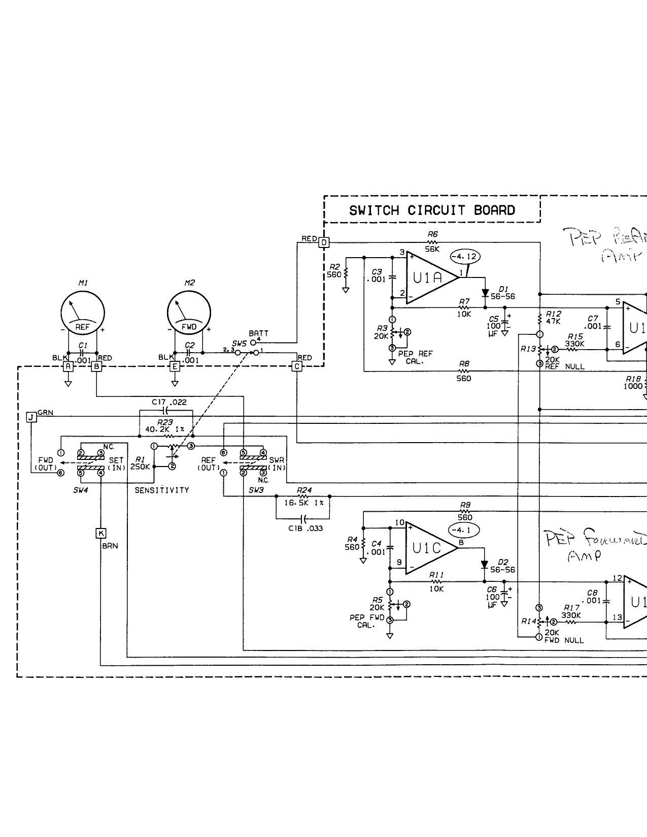 Heathkit HF 2140A Schematic