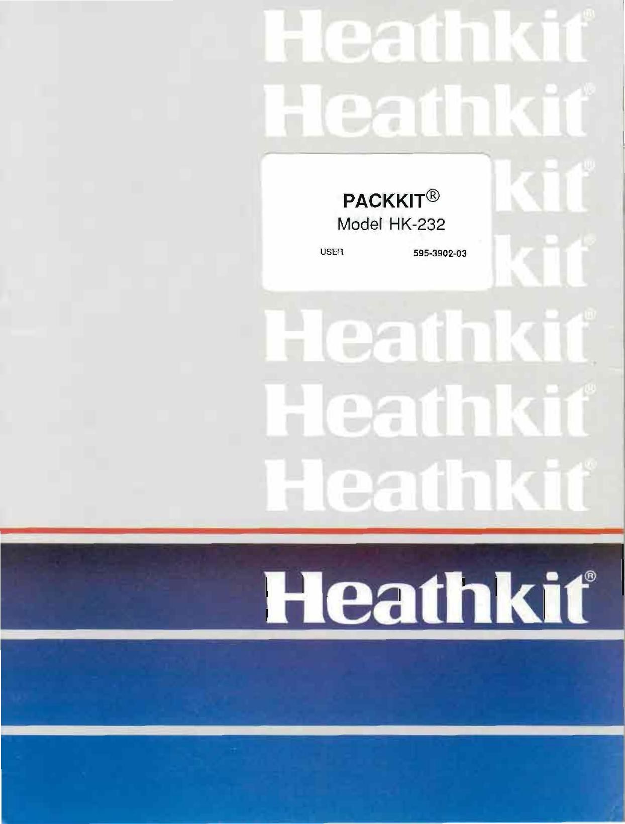Heathkit HK 232 User Manual