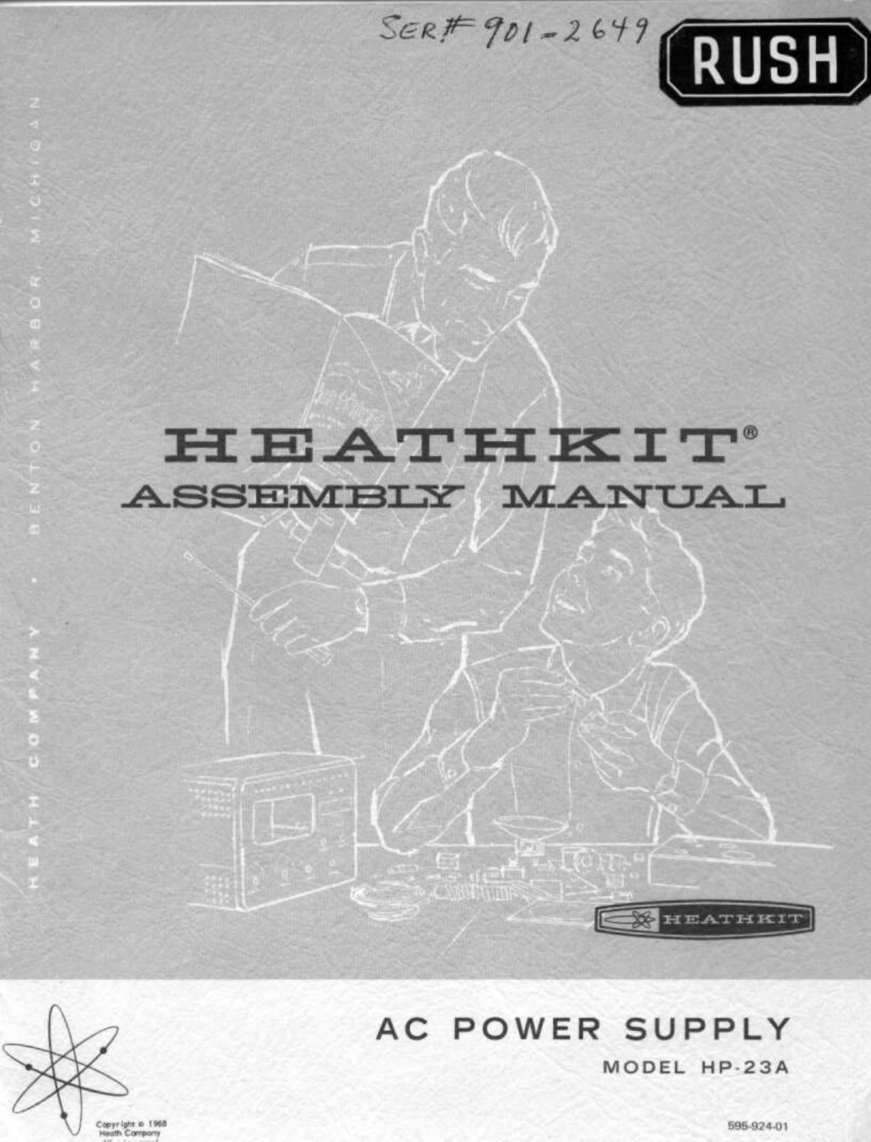 Heathkit HP 23A Manual