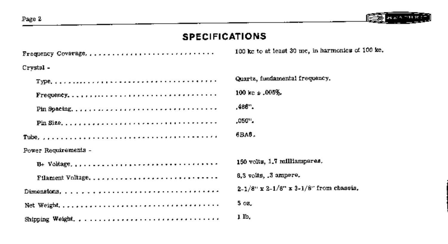 Heathkit HRA 10 Manual