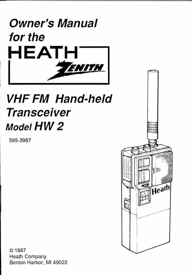 Heathkit HW 2 Owners Manual