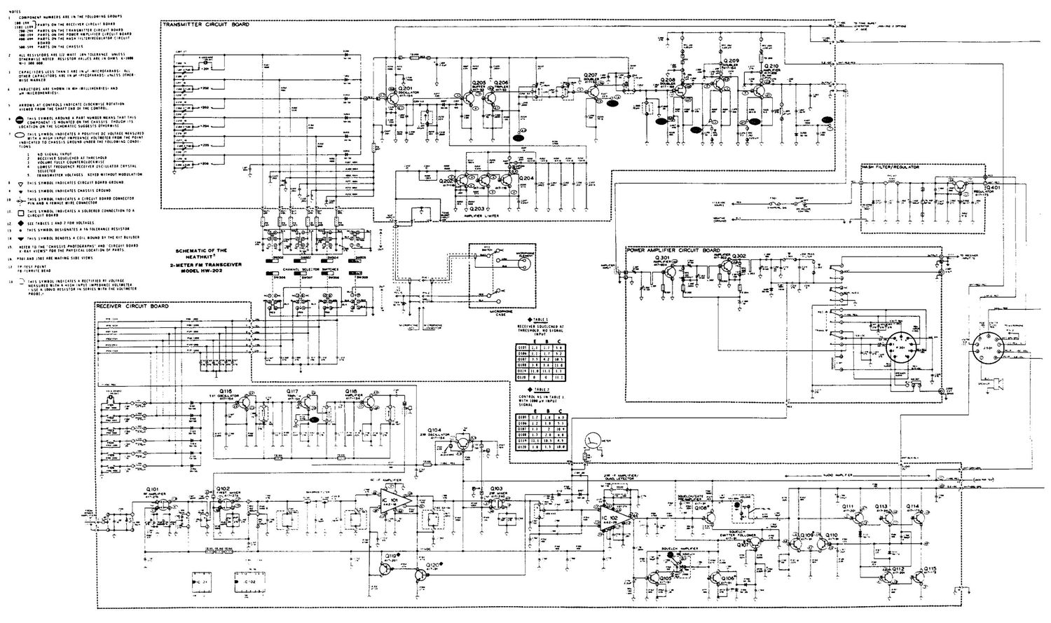 Heathkit HW 202 Schematic