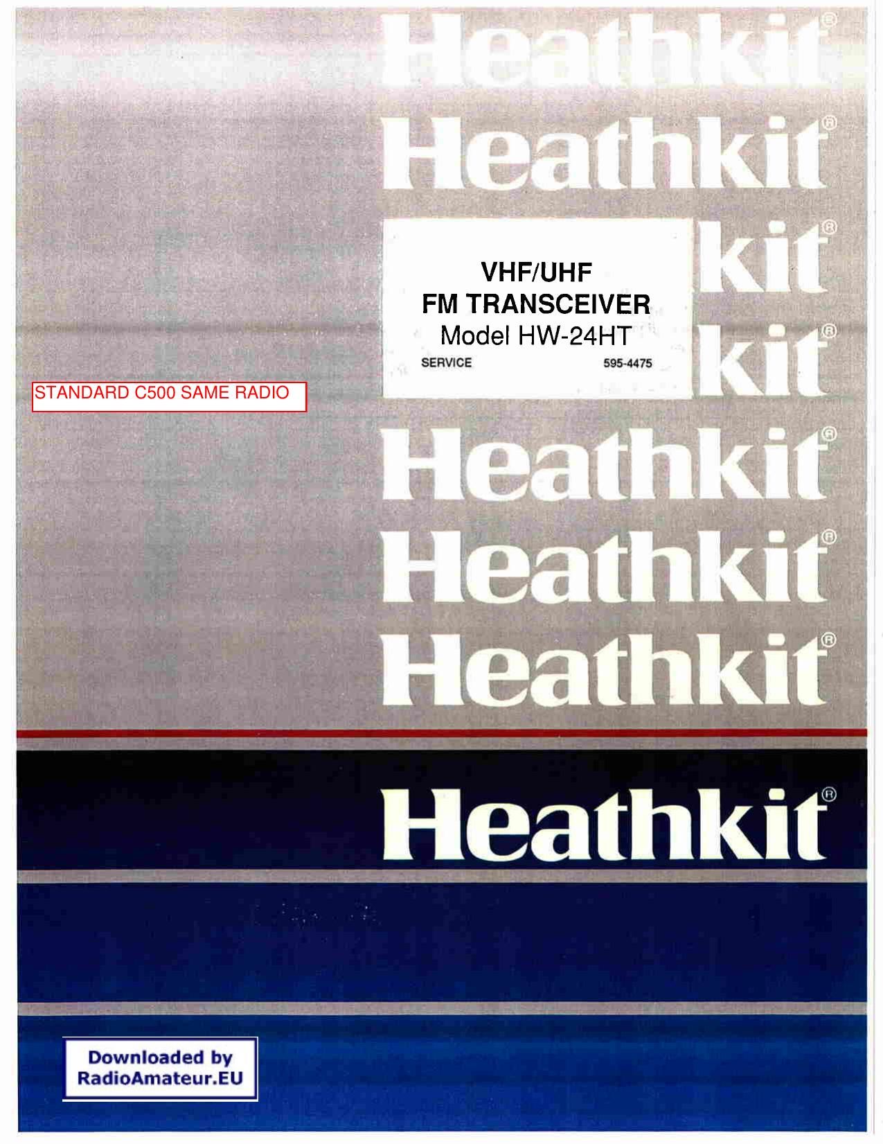 Heathkit HW 24HT Service Manual