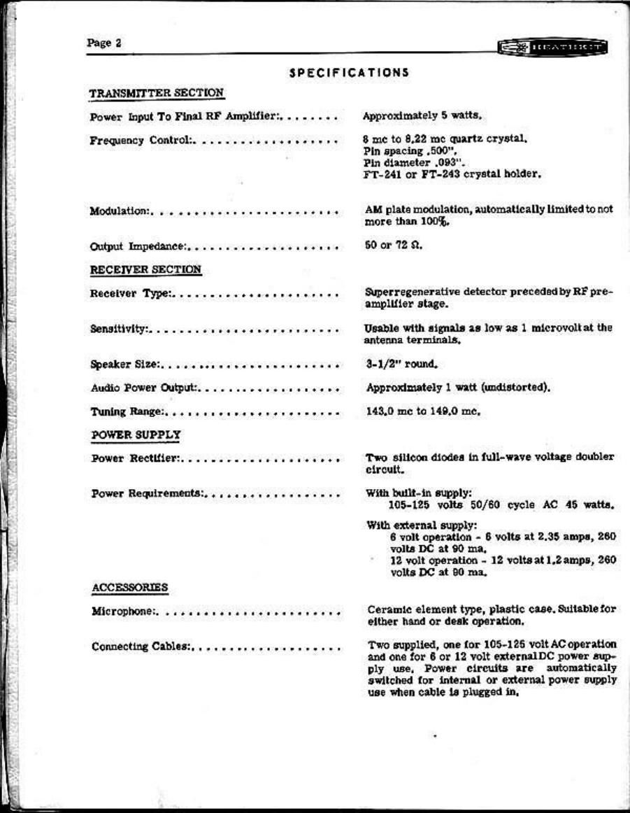 Heathkit HW 30 Manual