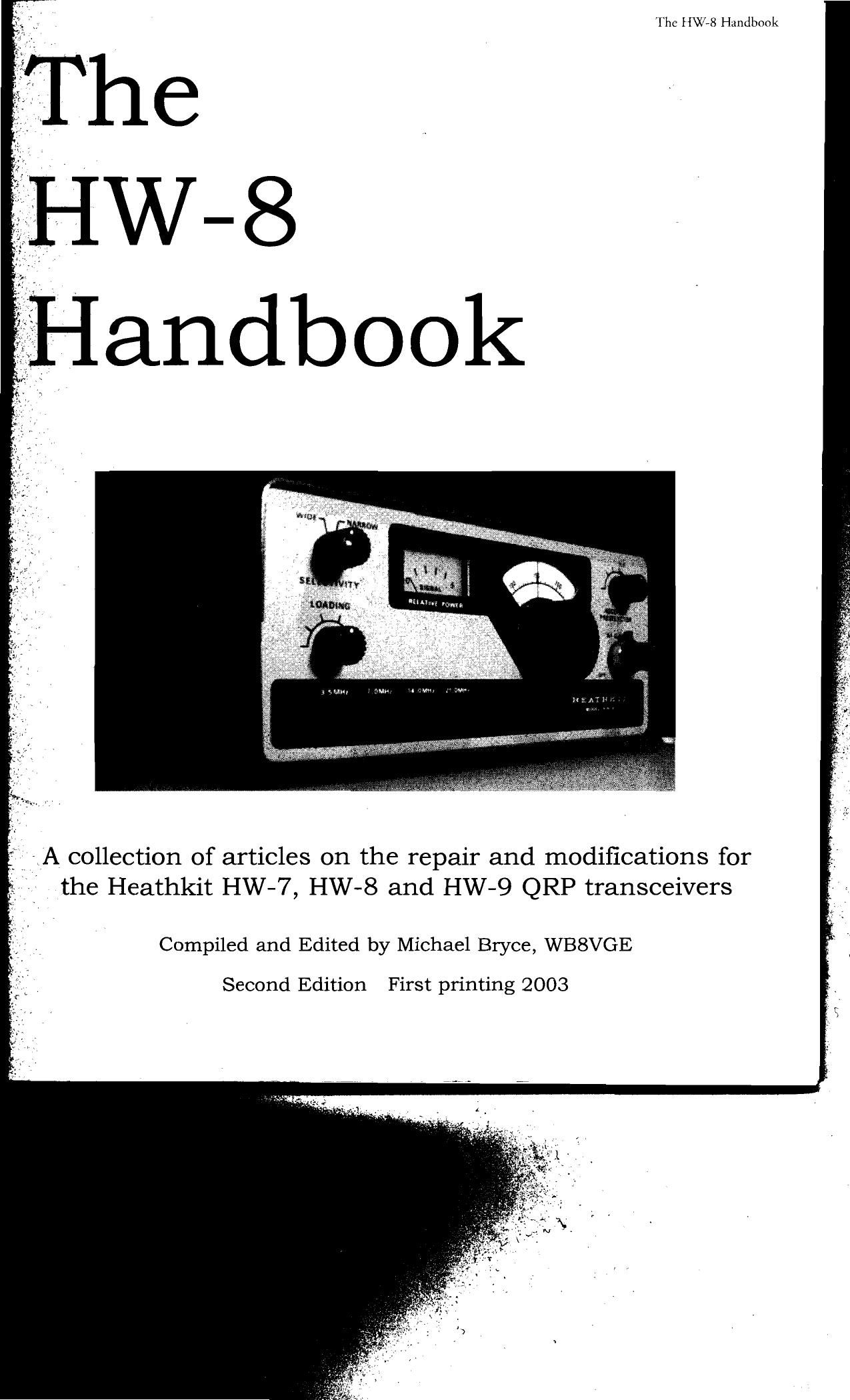 Heathkit HW 8 Handbook
