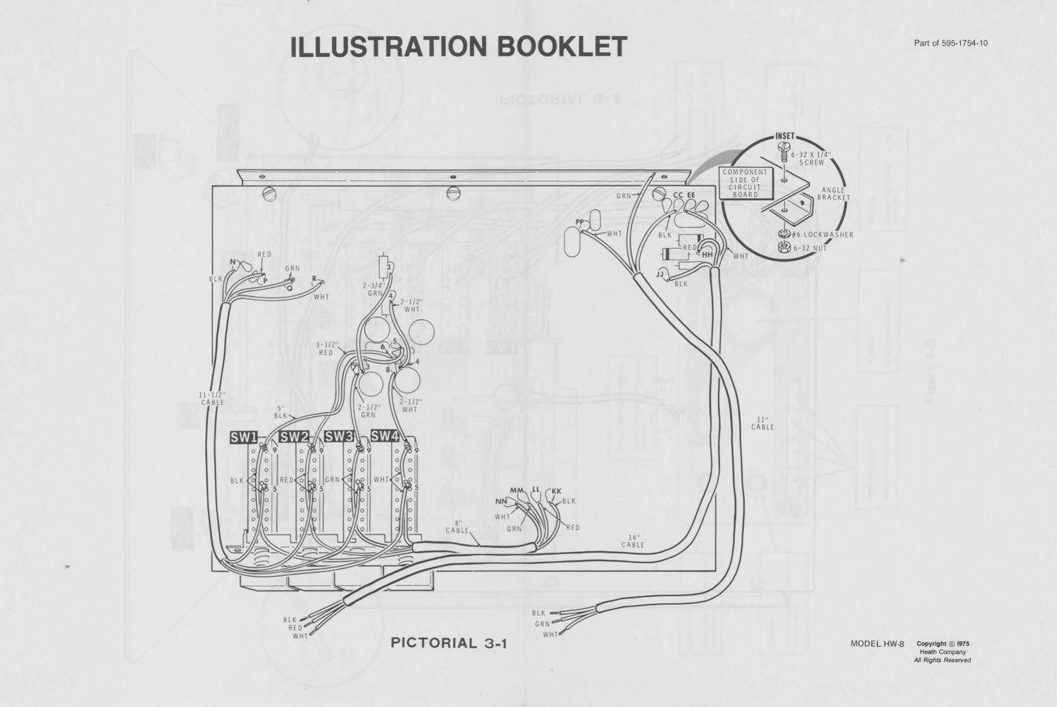 Heathkit HW 8 Illustration Booklet