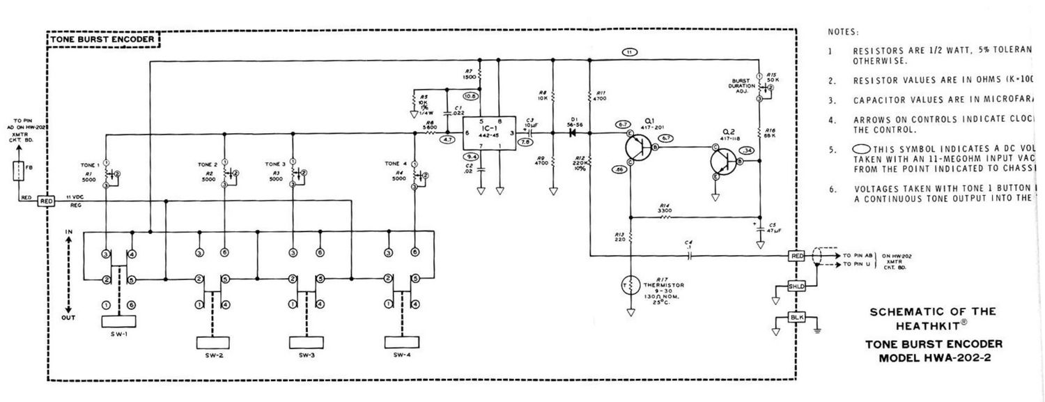 Heathkit HWA 202 2 Schematic