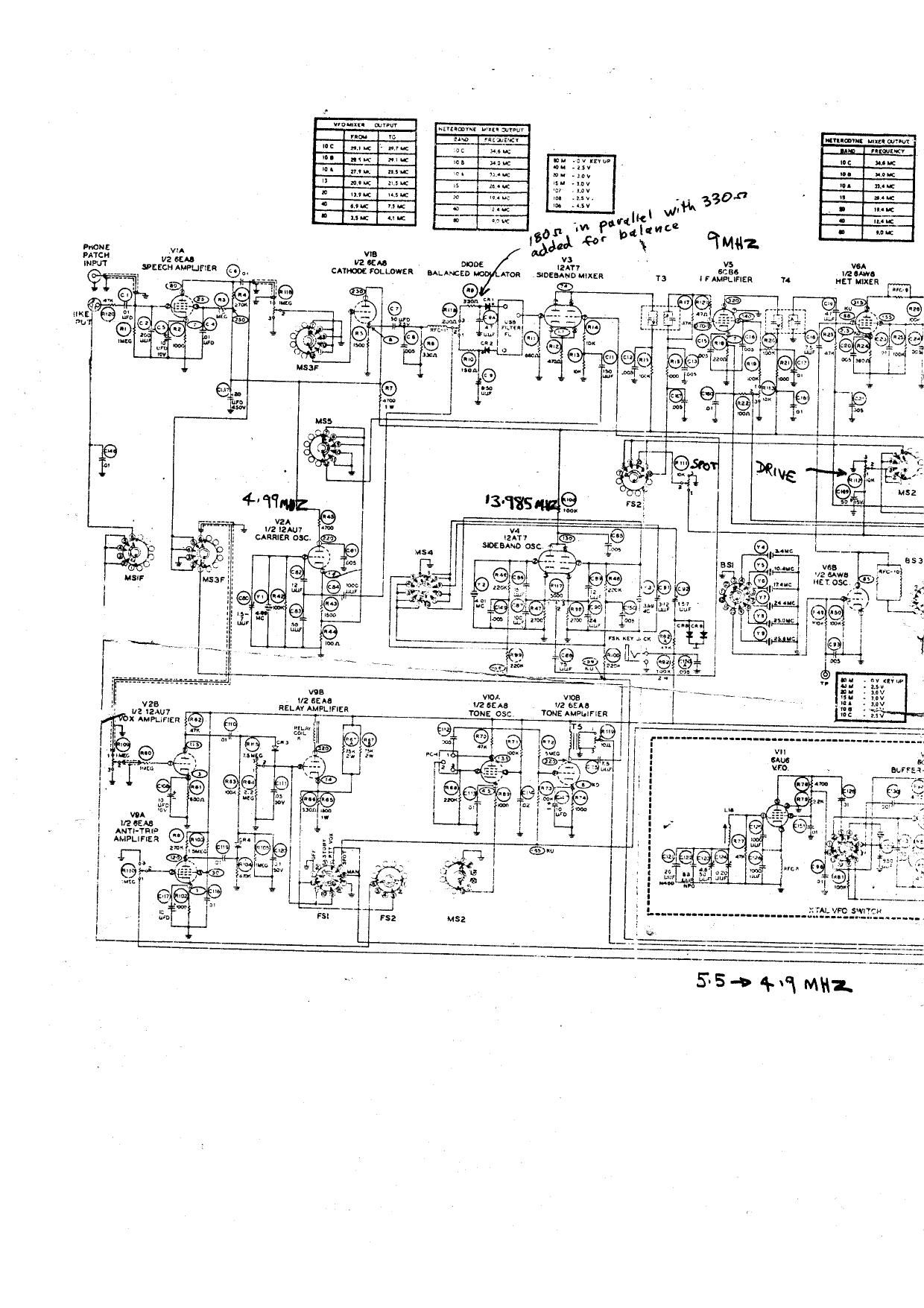 Heathkit HX 10 Schematic 2